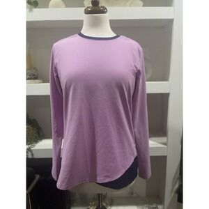 Sport Haley Golf Top Women sz M Pink Long Sleeve Athleisure Workout